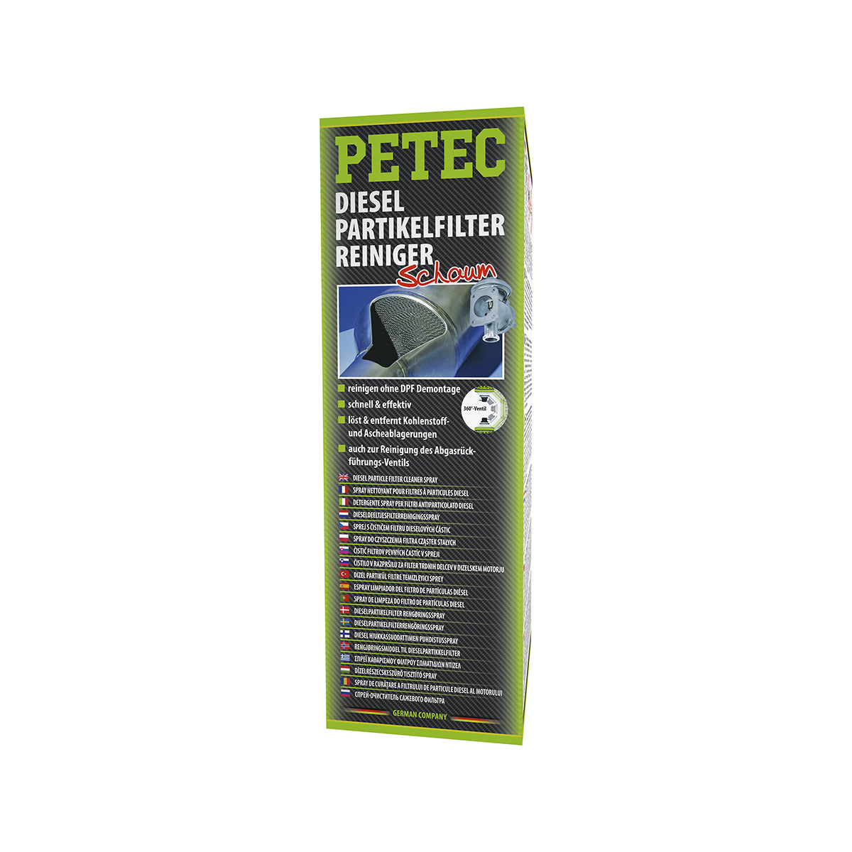 Detergente Auto Per Filtri Antiparticolato Diesel Petec