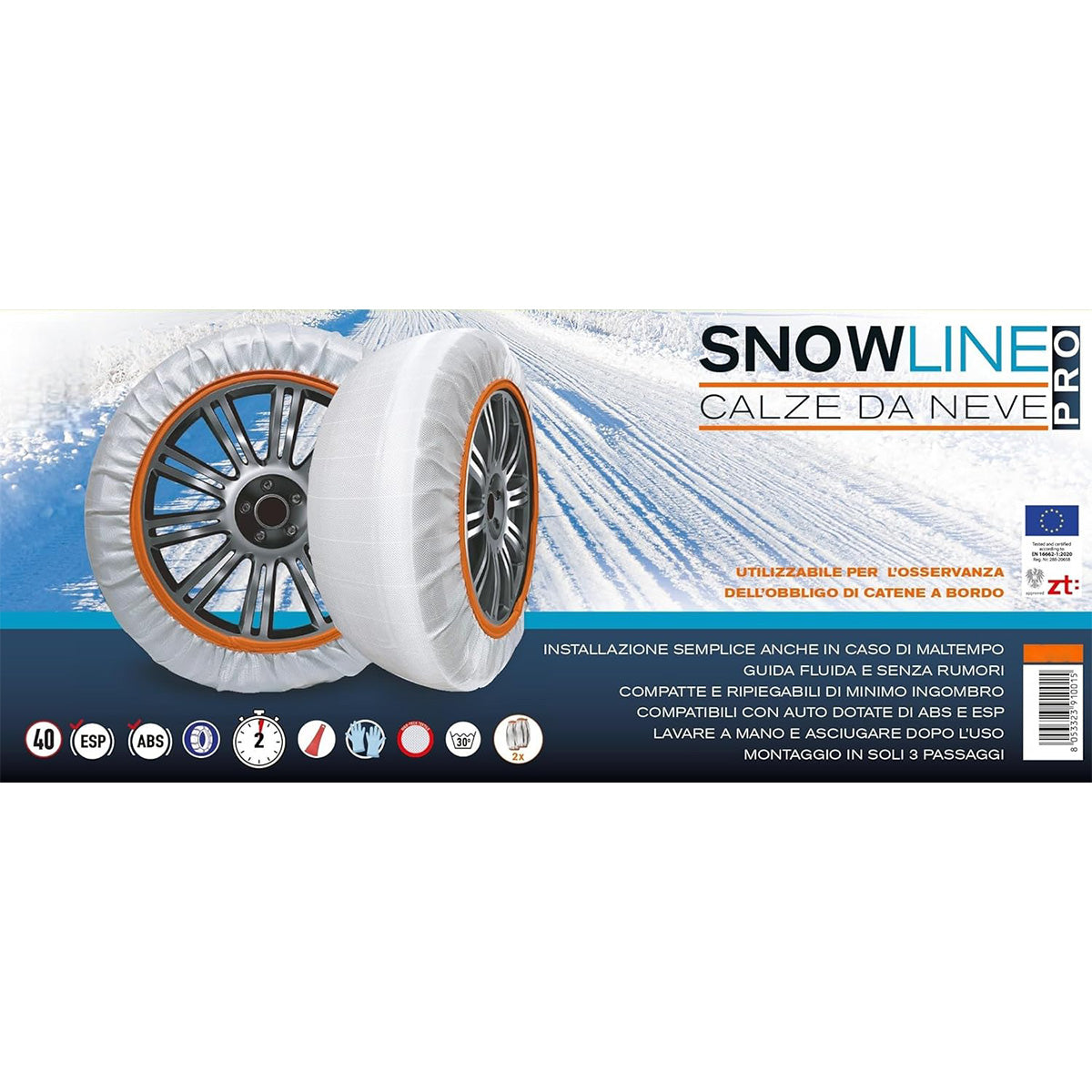 Calze da Neve per Auto Elleffe