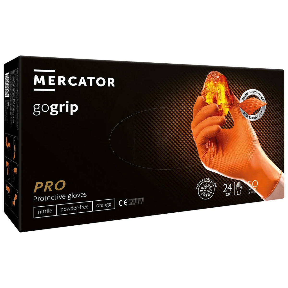 Guanti in Nitrile GoGrip Premium Mercator