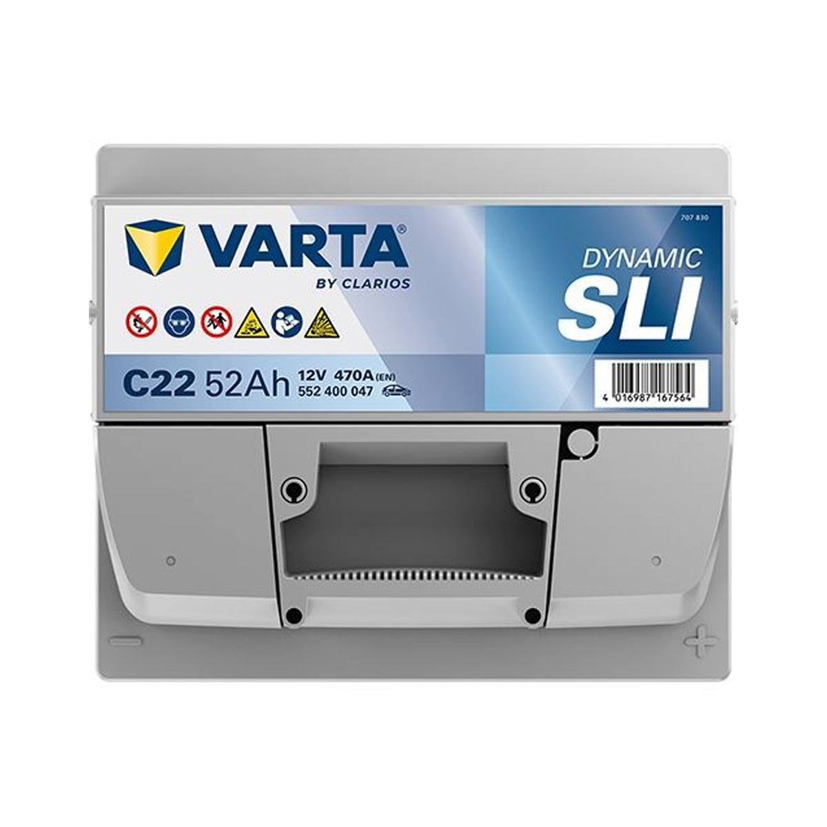 Batteria Auto 52 ah Varta C22