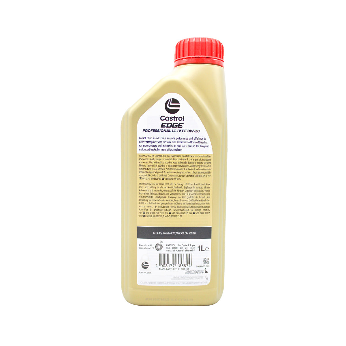 Olio Auto Castrol Edge Professional LL IV FE 0W-20 1 Litro