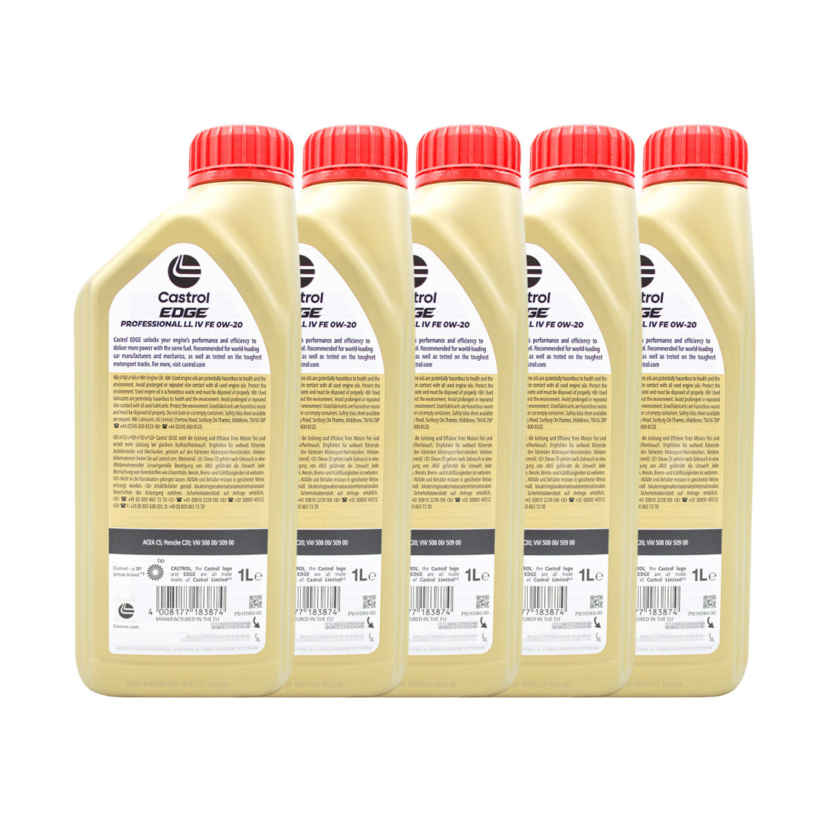 Olio Auto Castrol Edge Professional LL IV FE 0W-20 5 Litri