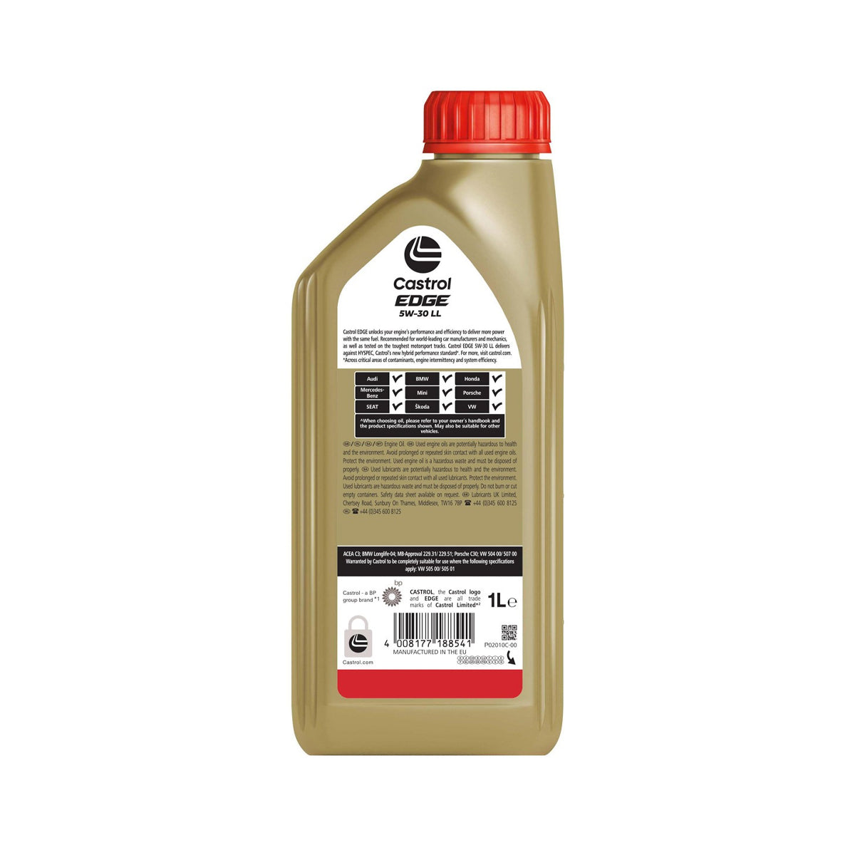 Olio Auto Castrol Edge LL 5W-30 1 Litro