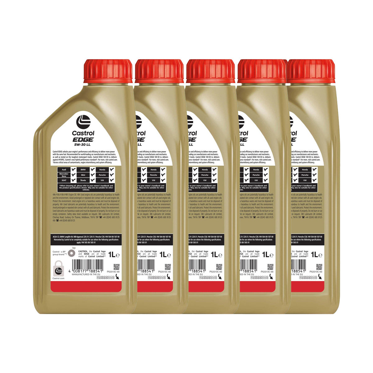 Olio Auto Castrol Edge LL 5W-30 5 Litri