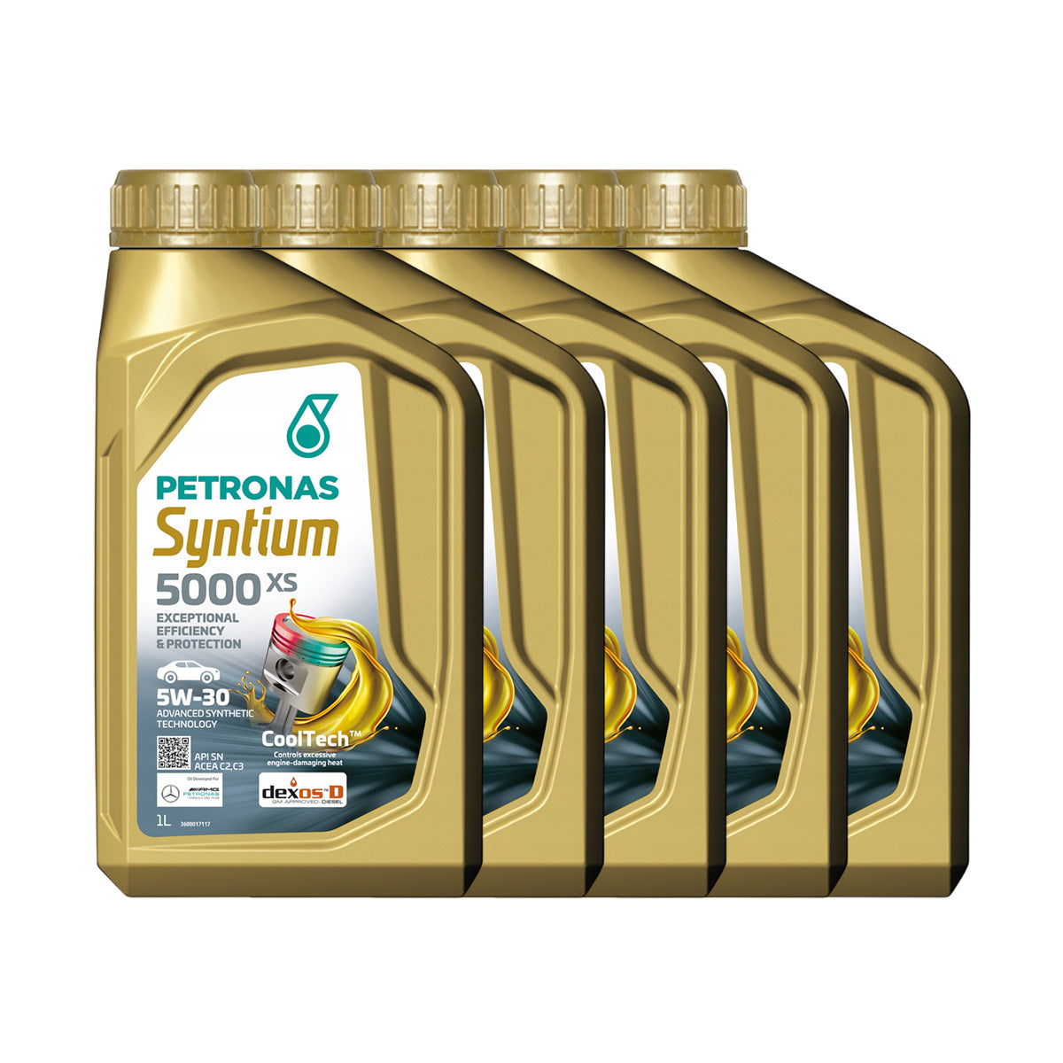 Olio Auto Petronas Syntium 5000 XS 5W-30 5 Litri