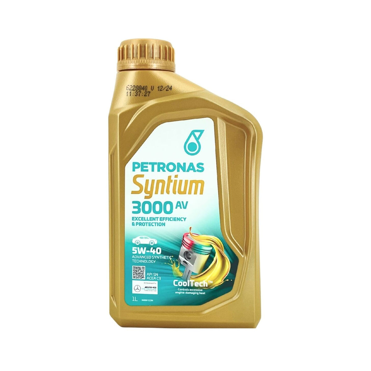 Olio Auto Petronas Syntium 3000 AV 5W-40 1 Litro