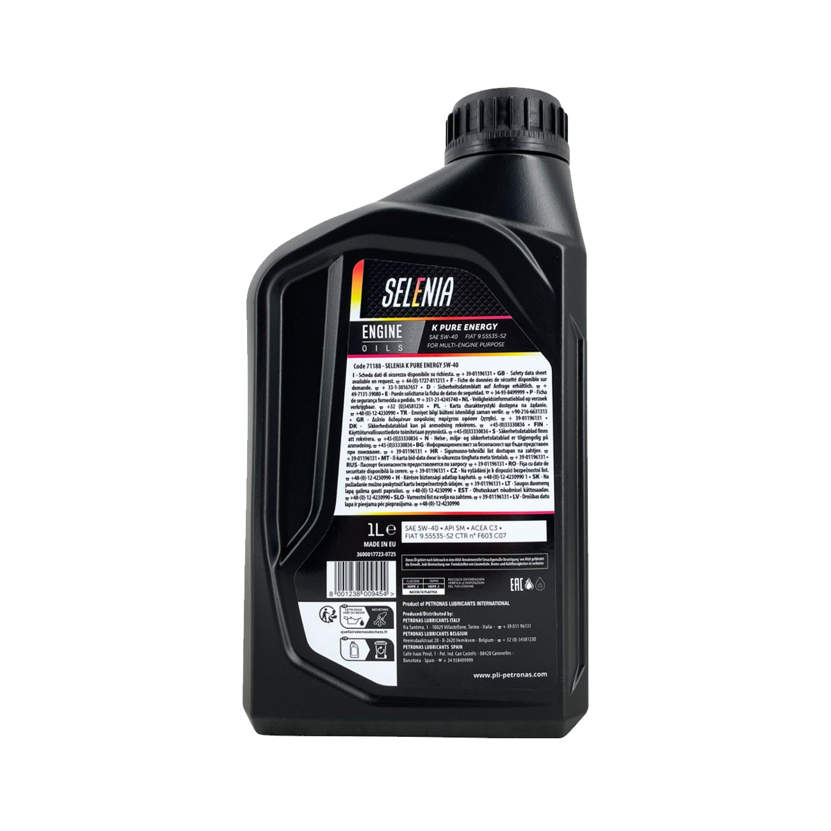 Olio Auto Selenia K Pure Energy 5W-40 1 Litro