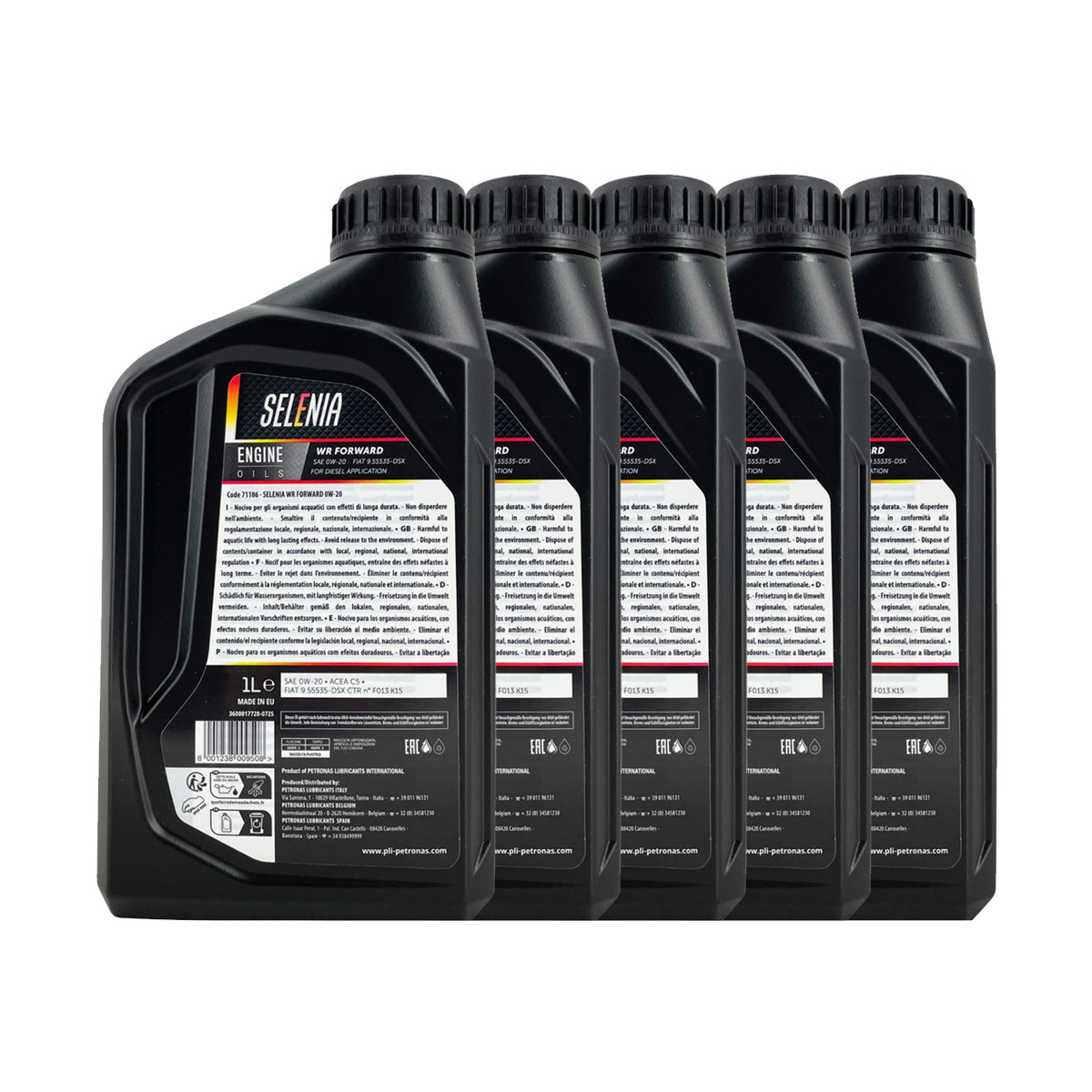 Olio Auto Selenia WR Forward 0W-20 5 Litri