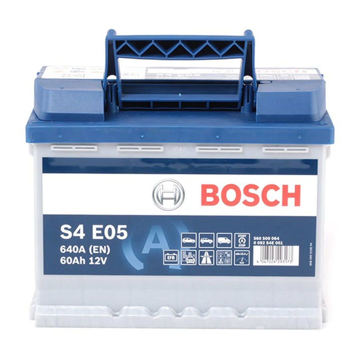 Batteria Auto 60 ah Bosch S4 E05