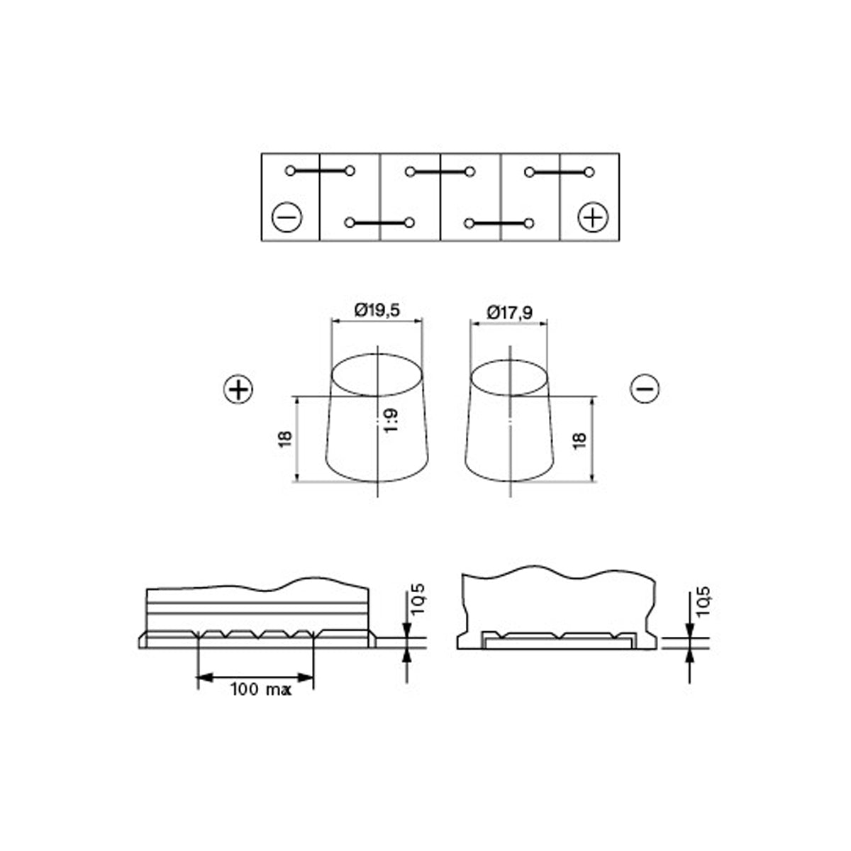 Batteria Auto 60 ah Bosch S4 E05