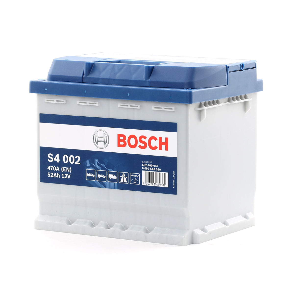 Batteria Auto 52 ah Bosch S4 002
