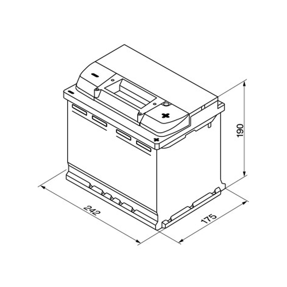 Batteria Auto 60 ah Bosch S4 005