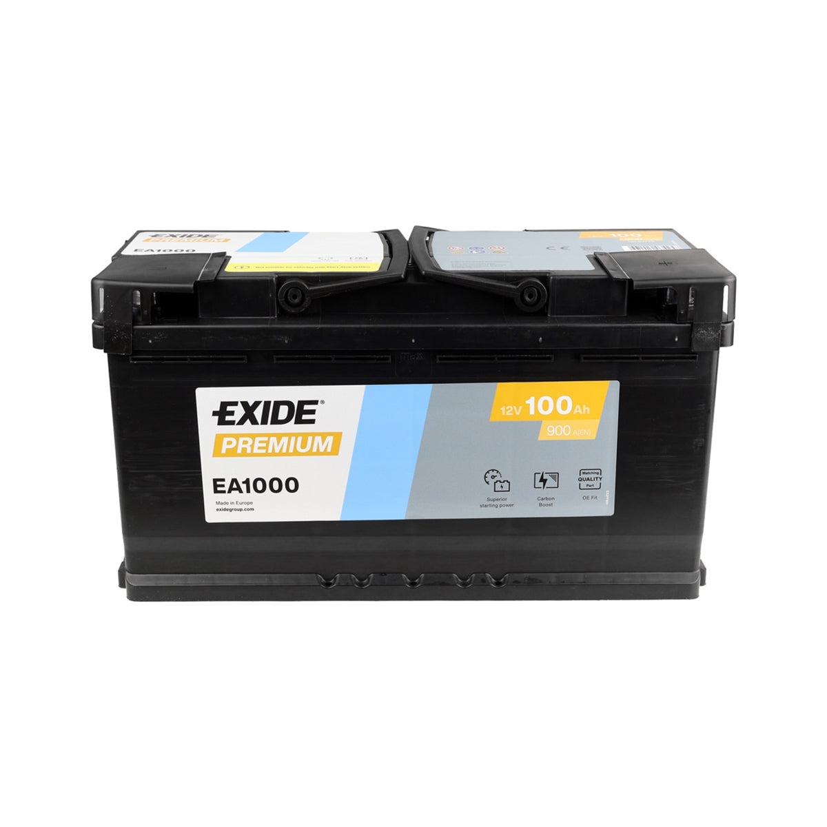 Batteria Auto 100 ah Exide EA1000