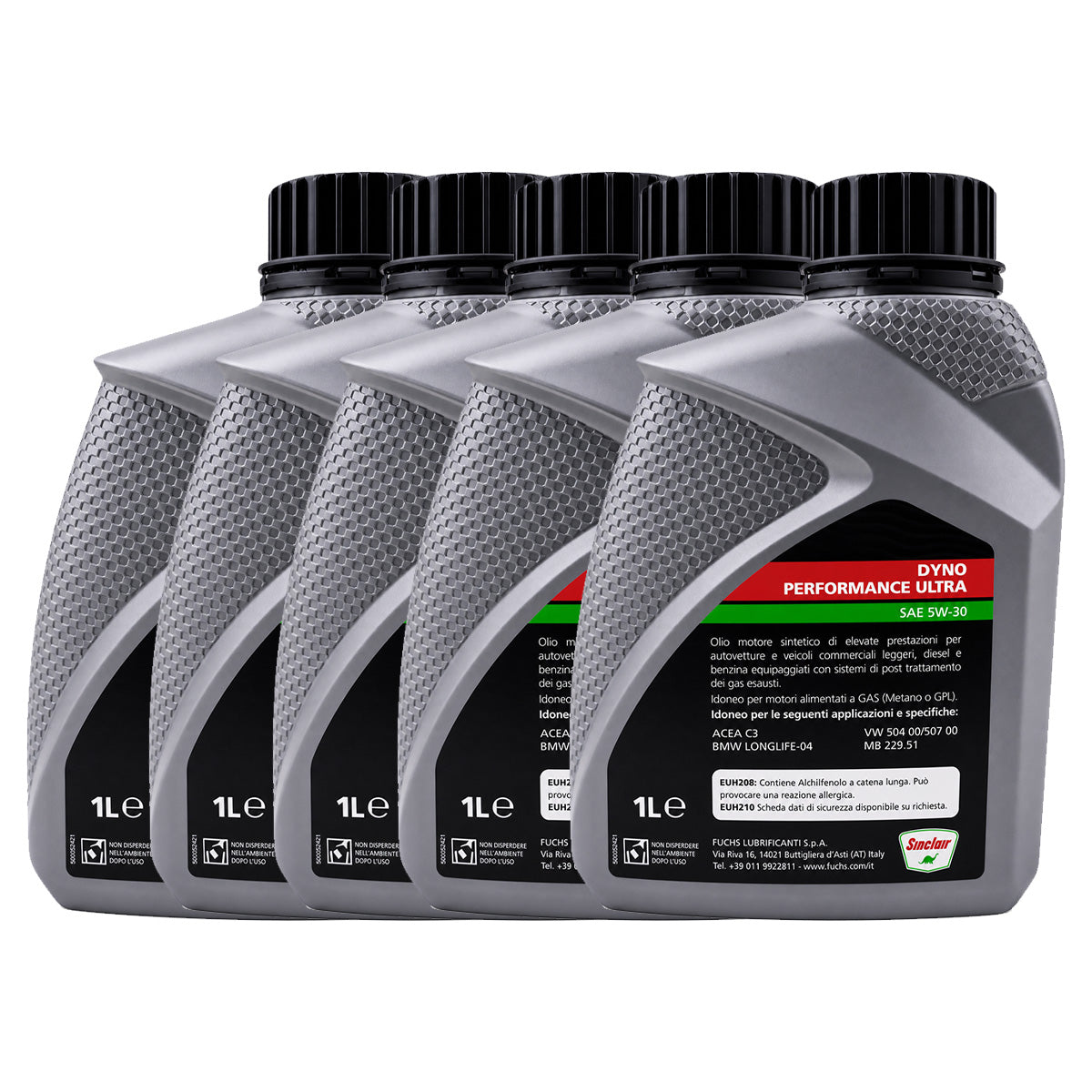 Olio Auto Sinclair Dyno Performance Ultra 5W-30 5 Litri