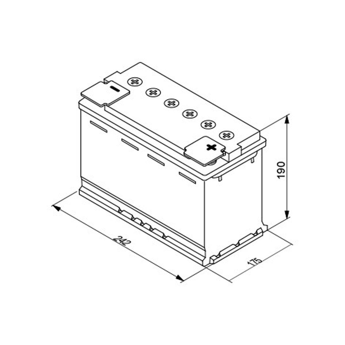 Batteria Auto 60 ah Bosch S5 A05