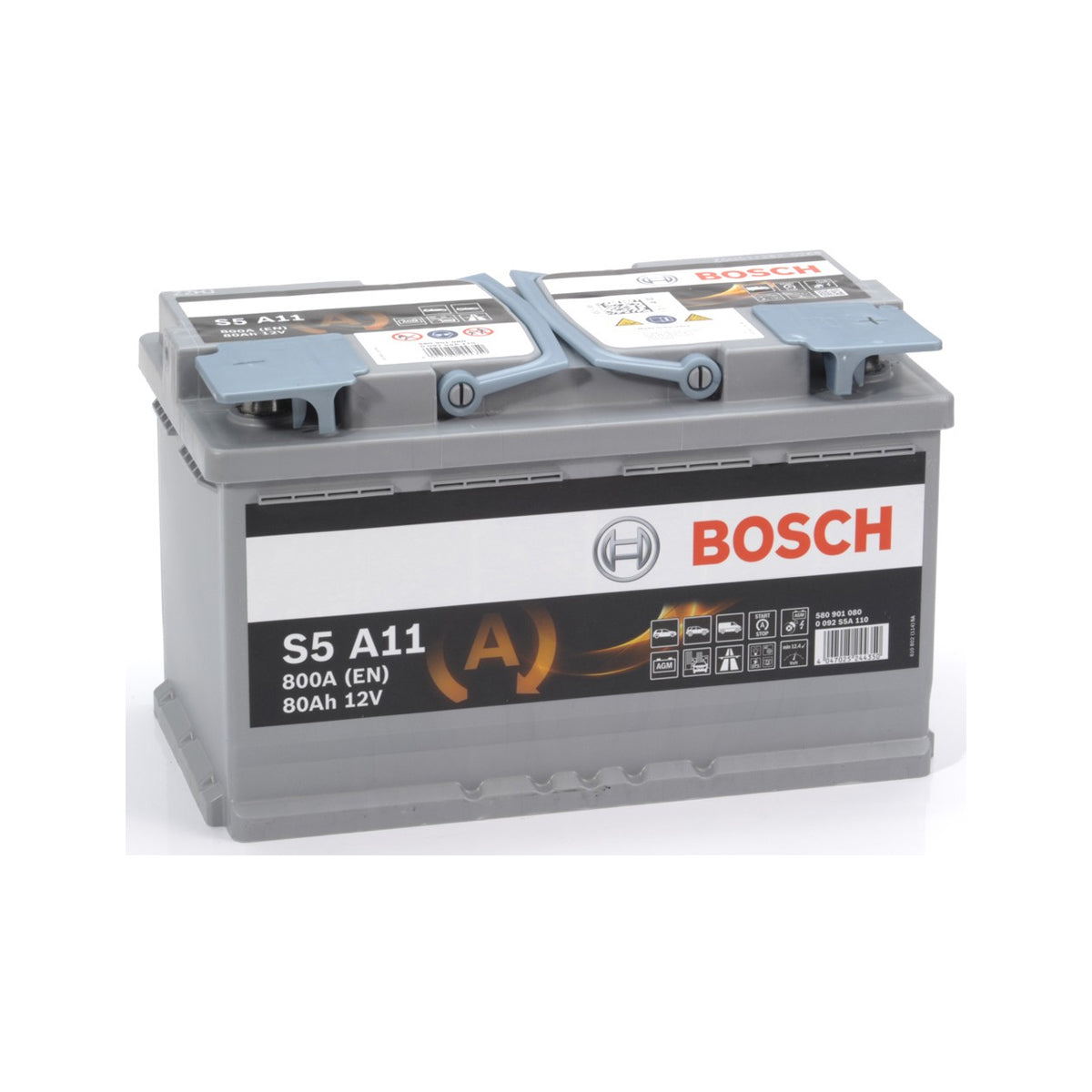 Batteria Auto 80 ah Bosch S5 A11