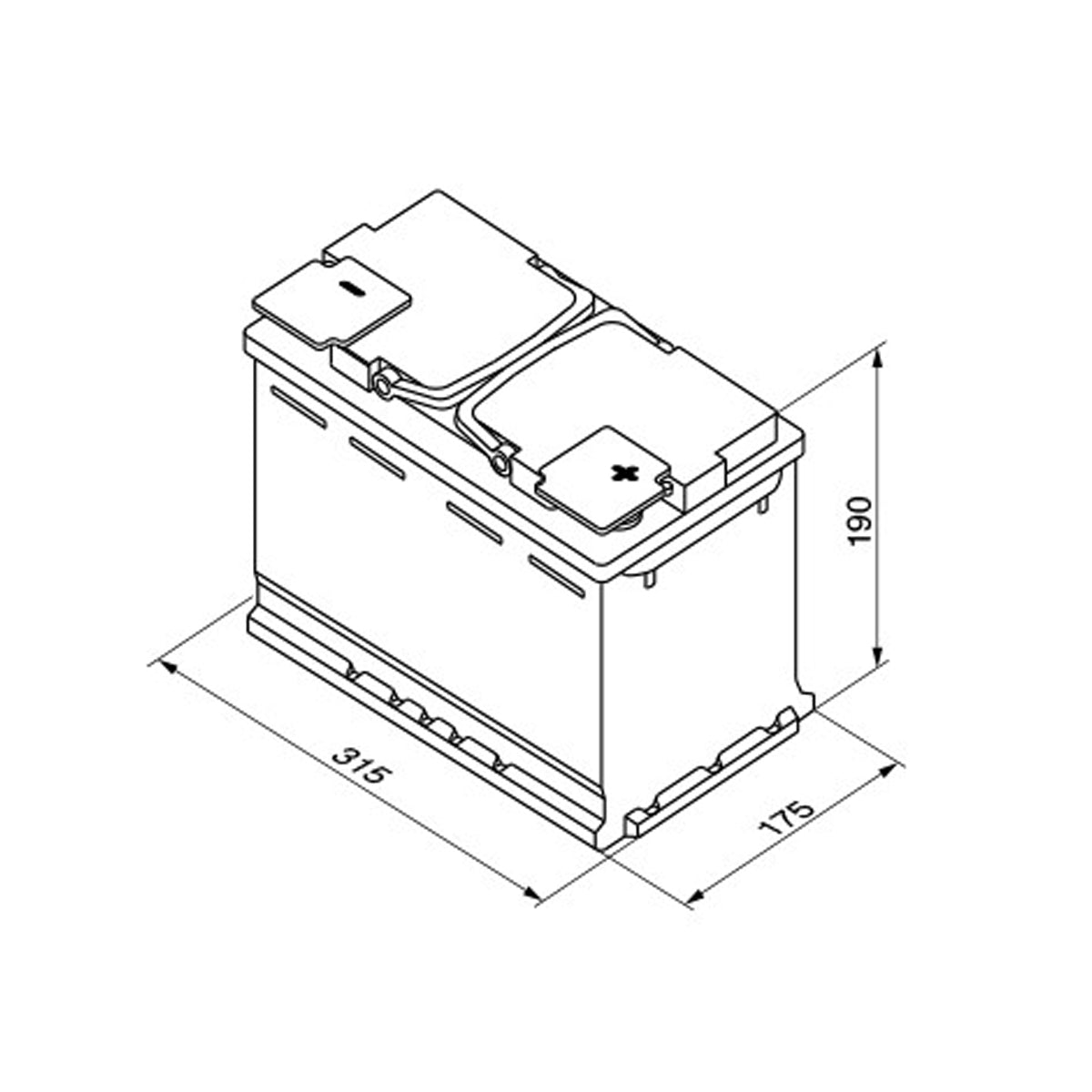 Batteria Auto 80 ah Bosch S5 A11